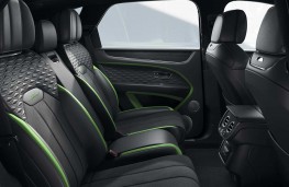 Bentley Bentayga Speed rear seats